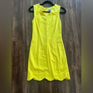 CeCe Yellow Sleeveless Dress